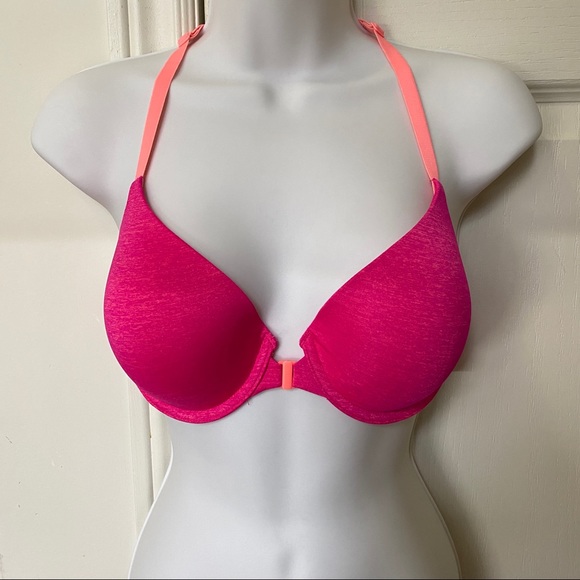 Victoria’s secret NWOT pink racerback semi demi bra 34D - Picture 3 of 11